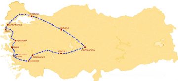 turquia mapa